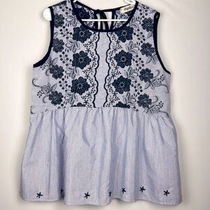 Haptics Navy Tank Top